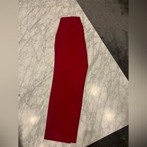 Theory Red Pull-On Trouser Women’s Size 10